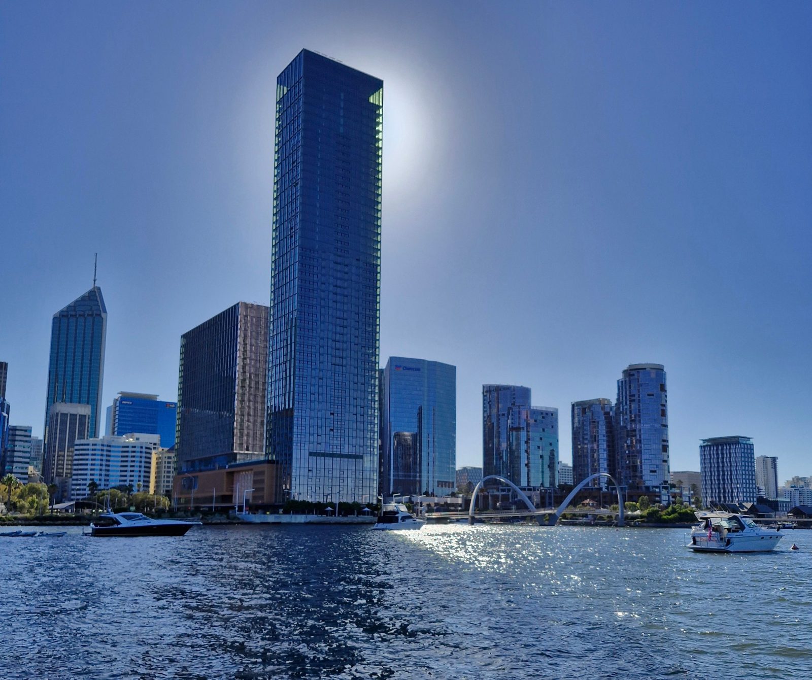 Perth city skyline